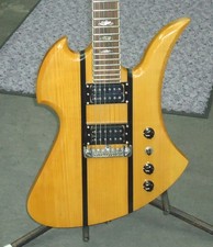 BC Rich Mockingbird Japan Edition Used 2000 Maple Neck Natural w/Soft Case