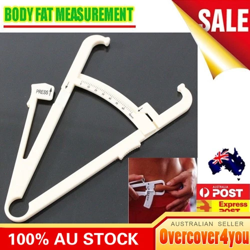 OZ Body Fat Measurement Testing Caliper Skinfold Skin Fold Gym Weight Loss Test