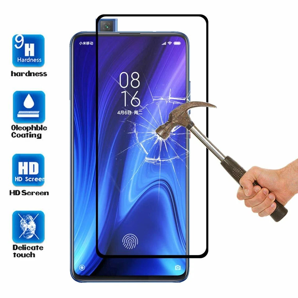 适用于小米 Poco X6 X5 M6 M5 X4 X3 F7 X7 Pro C65 钢化玻璃屏幕保护膜 — 第 3/4 张图片