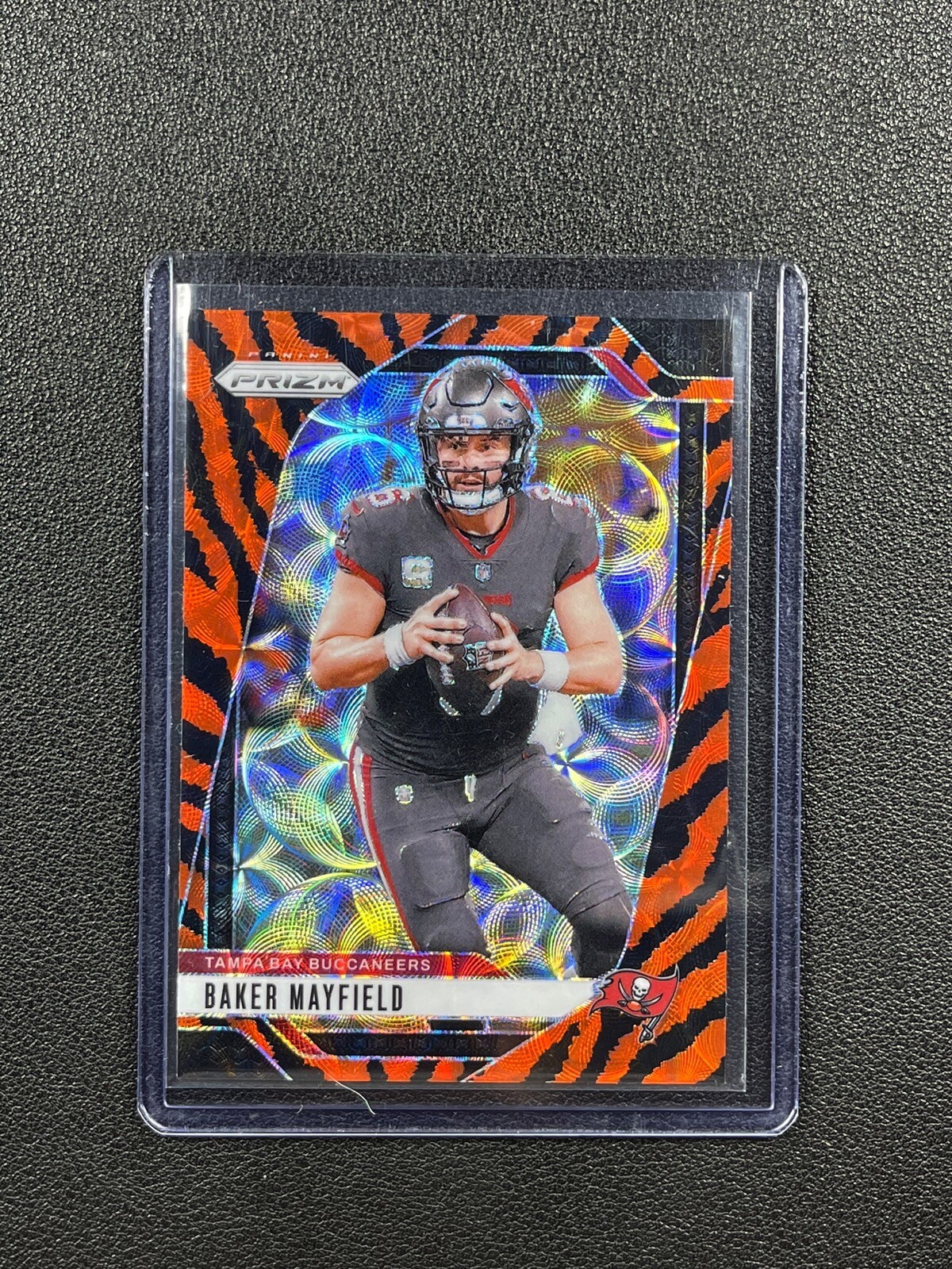 BAKER MAYFIELD 2024 PANINI PRIZM #268 TIGER STRIPE PRIZMS BUCS