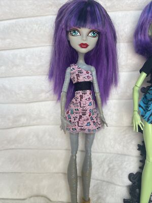 MONSTER HIGH CREATE A MONSTER Green Witch & Mummy Girl | eBay