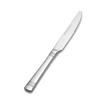 Bon Chef S2612 Stainless Steel 18/8 Julia Solid Handle European Dinner Knife 9-2