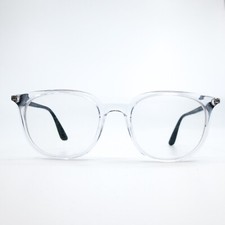 RAY BAN RB7190 5943 Transparent Unisex Round Full Rim Eyeglasses 51-19-140 B:42