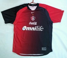 VINTAGE RARE NIKE DRI-FIT ATLAS DE GUADALAJARA AUTHENTIC SOCCER JERSEY SIZE XL