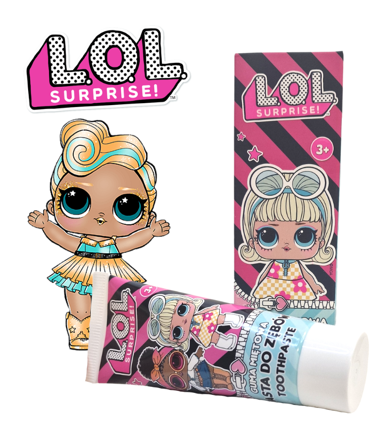 Toothpaste-mint gum-toothpaste-75ml - LOL Surprise