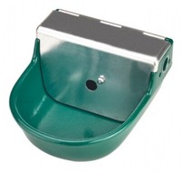 Kerbl Schwimmer-TräNkebecken, SN190, Niederdruck, 2 Liter, Pulverbeschichtet, .