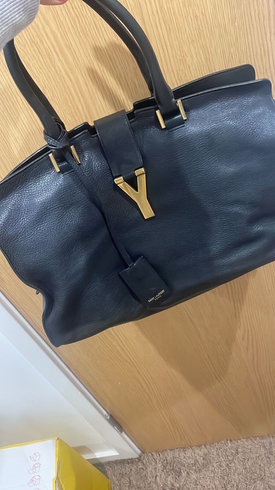 Borsa Saint Laurent nera Y Cabas