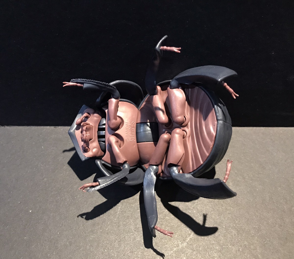 Bandai Japan Exclusive Dango Mushi Black / Dark Grey Dung Beetle
