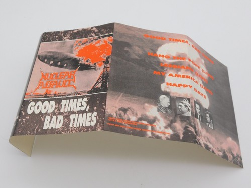 Nuclear Assault Cassettes Good Times, Bad Times (1989) & Game Over (1986) Metal - Picture 11 of 23