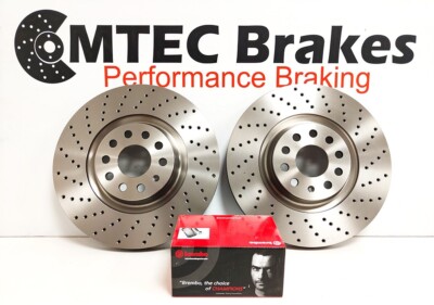Mitsubishi Lancer Evo 6 7 8 9 Bremsscheiben & Brembo Bremsbeläge Gebohrte