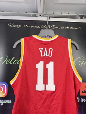 激レア‼️ NBAユニフォーム Houston Rockets Yao Ming Authentic Houston Rockets #11 Yao Ming Vintage NBA