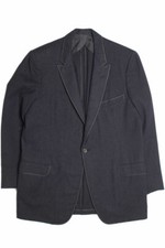 Vintage Black Tuxedo Jacket Large Classic Formal Blazer 135