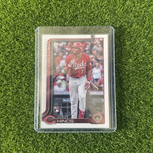 2025 Topps Series 1 Rece Hinds Rookie #217 Cincinnati Reds