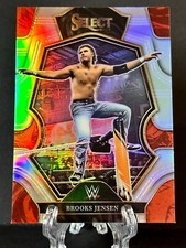 2023 Brooks Jensen Panini Select WWE Premier Level Silver Parallel