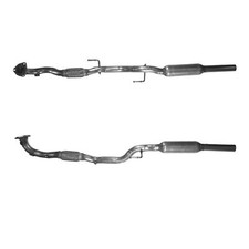 Exhaust Pipe Front For Skoda Fabia 1.2 12V BM Catalysts