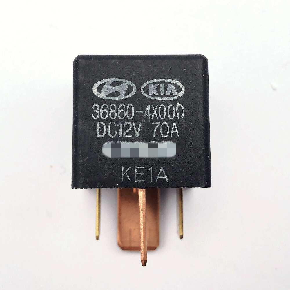 12V DC 70A 4-Pin Automotive High Power Relay - Fan And Air Conditioner Starter Relay Replacement