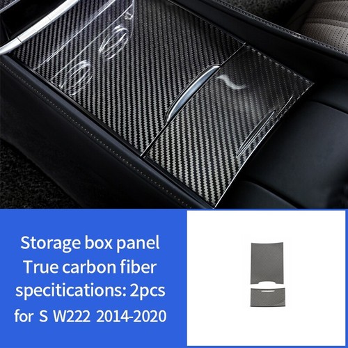 Real Carbon Fiber Interior Trim For Mercedes Benz W222 S Class S320 500 63 65AMG - Picture 20 of 29