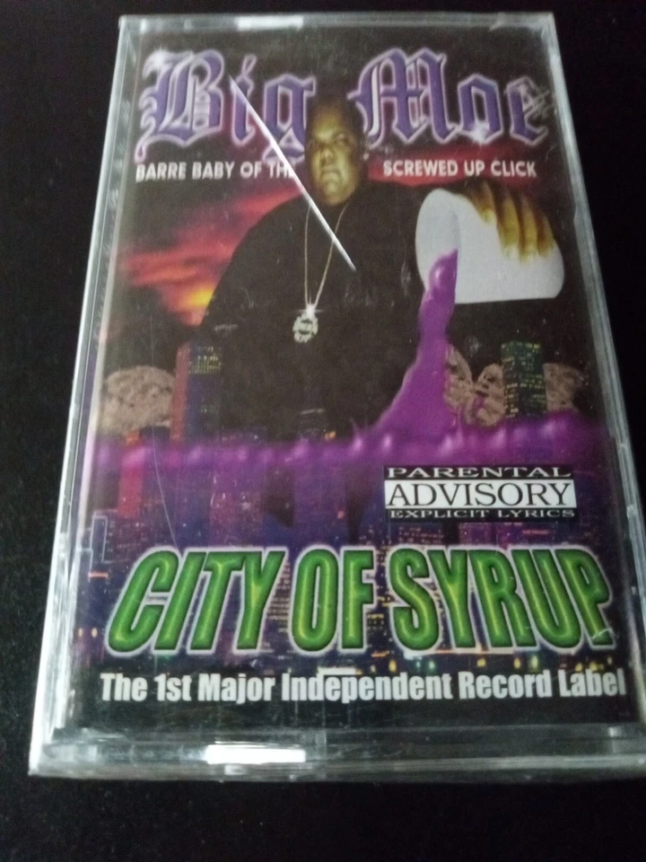 Big Moe- City Of Syrup Chopped & Screwed Cassette Tape Brand New Sealed S.U.C. - Image 2 of 4