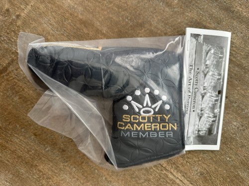Scotty Cameron 2020 Club Cameron Headcover, Pin, and Sticker