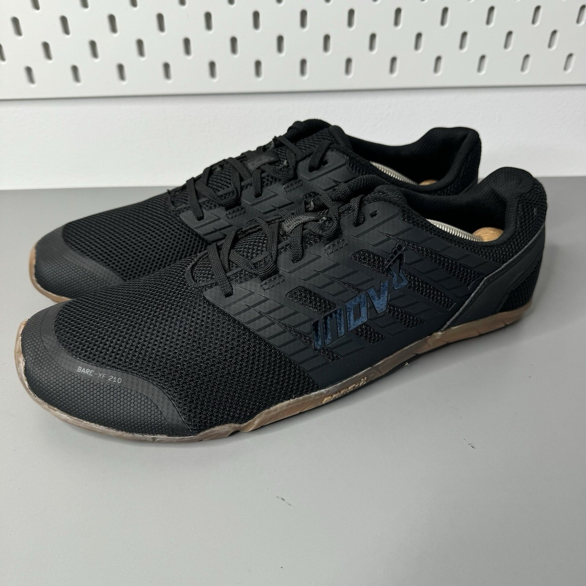 Inov-8 Bare XF 210 v3 Cross Trainer Barefoot Shoe Black Gum
