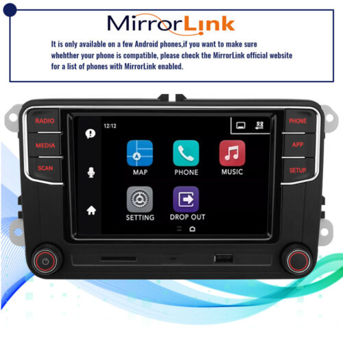 NONAME RCD440 PRO 187B Android Auto Carplay RCD330 Autoradio für VW Caddy Tiguan - Bild 7 von 17