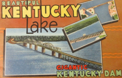 Kentucky Lake Dam Promotional Brochure 1950 Tennessee River Wilson's Book