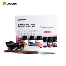 Dental Light Curing Glaze Stain Color Paste Porcelain Stains for Resin/Ceramic