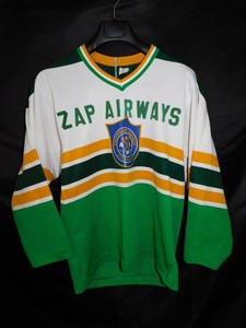 green and yellow hockey jersey