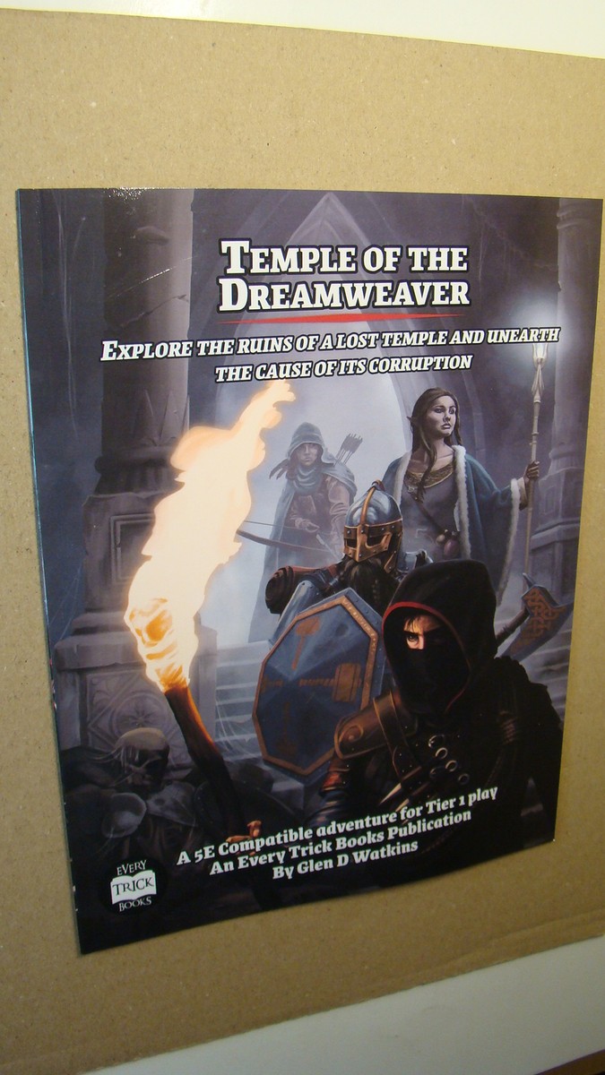 MODULE - TEMPLE OF THE DREAMWEAVER <em>NEW NM/MT 9.8 NEW</em> DUNGEONS 
