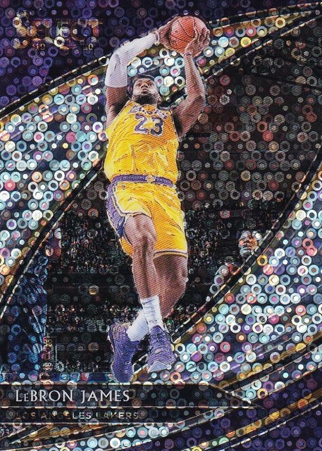 NBA 2019-20 Panini Select Los Angeles Lakers LeBron James Base Courtside Disco | eBay