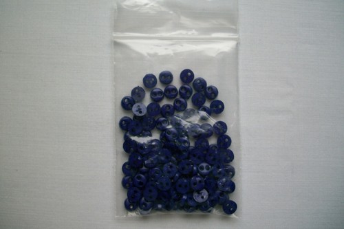 25, 50, 100 ct Micro Mini 4 mm 2 Hole Flat Buttons (Crafts, Doll Clothes, Cards) - Picture 20 of 74
