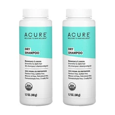 Acure Organics Dry Shampoo For Brunette to Dark Hair 1 7 oz 48 g Cruelty-Free,