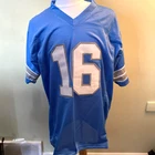 Jared Goff Detroit Lions Signed Football Jersey COA @376