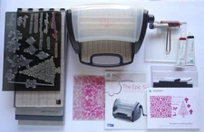 QuicKutz Epic Six Tabletop Die Cutting and Embossing System with Letterpress Kit