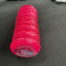 Rink Rat Roller Hockey Wheels Rinkster Maverick Pink 8-Pack - 80mm