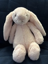 Codes in pic - Genuine Jellycat Pink Bashful Bunny Rattle Soft Toy 19cm Retired