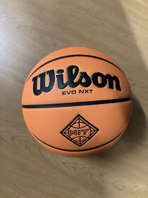 NIT Wilson NCAA EVO NXT  Indoor Game Basketballs, Size 7, 29.5''