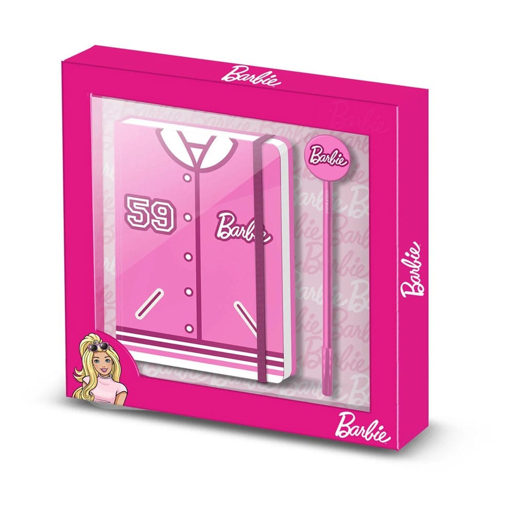 Barbie Coffret Cadeau Journal Intime Karactermania avec Stylo