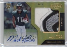 2017 Certified Mirror Gold 16/25 Mack Hollins #233 Auto 5m2
