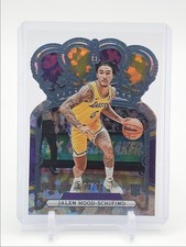 JALEN HOOD-SCHIFINO 2023-24 CROWN ROYALE ROOKIE BLUE CRYSTAL RC /99 Q1934