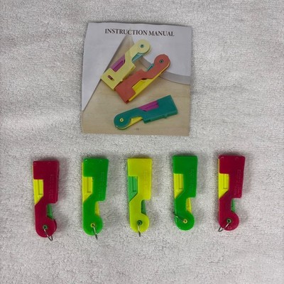 Lot of 5 Plastic Automatic Needle Threader Tool for Sewing Crafts