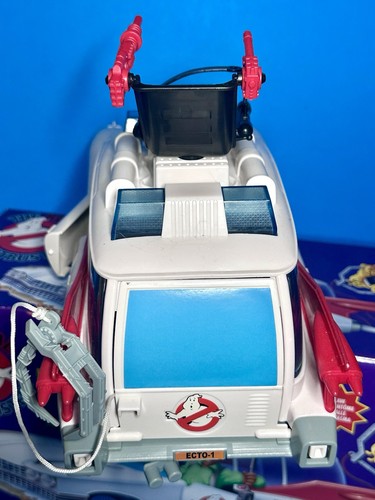 Kenner Real Ghostbusters Ecto-1 Vehicle Retro Hasbro LOT + STAYPUFT & Winston - Picture 18 of 20