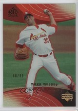 2005 Upper Deck Reflections Red 60/99 Mark Mulder #89 1c1