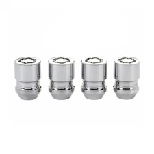 McGard Wheel Lock Nut Set For Mazda CX-5 2013-2020 4 Pack 1.28 in. L Chrome