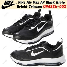 Nike Air Max AP Black White Bright Crimson CW4826-002 Men's Size
