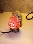 Vintage Bull's Mouth Helmet Conch Shell Table Top Lamp Light — Real Seashells — photo 5