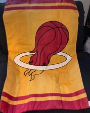 Miami Heat Flag Graden Flag 2.5 Feet By 3.5 Feet 2 Sided By Evergreen NBA