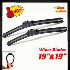 1919 Premium Quality All Season Beam Windshield Front Wiper Blades Set Of 2