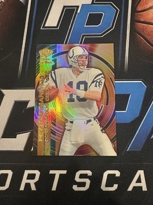 PEYTON MANNING - QB - 2000 Collector's Edge Hasta La Vista 233/2000 #H8