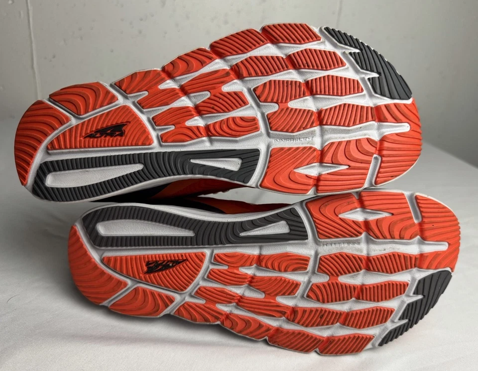 Tênis de corrida ALTRA Torin 5 laranja masculino 9 atlético com cadarço conforto - Imagem 4 de 4